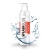 Возбуждающий гель-лубрикант SPLASHGLIDE HOT STIMULATIVE - 330 мл. - Splashglide - купить с доставкой в Батайске