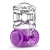 Фиолетовое эрекционное виброкольцо One Night Stand Vibrating C-Ring - Blush Novelties - в Батайске купить с доставкой