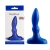 Синий анальный стимулятор Beginners p-spot massager - 11 см. - Lola Games - в Батайске купить с доставкой