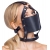 Черный намордник с кляпом-шаром Head Harness With A Gag - Orion - купить с доставкой в Батайске