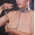 Серебристый ошейник из искусственной кожи - Sitabella - купить с доставкой в Батайске