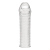 Текстурированная насадка на пенис Clear Textured Penis Enhancing Sleeve Extension - 16,5 см. - BlueLine - в Батайске купить с доставкой