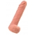 Телесная удлиняющая фаллическая насадка - 16 см. - ToyFa - в Батайске купить с доставкой