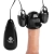 Черная стимулирующая насадка для головки полового члена Multi Speed Vibrating Penis Head Teaser - XR Brands - в Батайске купить с доставкой