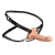 Телесный полый страпон 2  Erection 28X Smooth Vibrating Silicone Penis Sheath - 16 см. - XR Brands - купить с доставкой в Батайске
