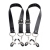 Ремни с зажимами для половых губ Spread Labia Spreader Straps with Clamps - XR Brands - купить с доставкой в Батайске