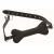 Черный кляп в форме косточки Hound Adjustable Dog Bone Gag - XR Brands - купить с доставкой в Батайске