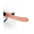 Фаллопротез телесного цвета Hollow Strap-On - 29 см. - Pipedream - купить с доставкой в Батайске