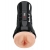 Телесный мастурбатор-вагина в черной колбе Super Luscious Lips XXL - Pipedream - в Батайске купить с доставкой