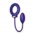 Фиолетовое эрекционное виброкольцо с анальным шариком Eclipse - ONE DC B.V. - в Батайске купить с доставкой
