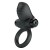 Черное эрекционное кольцо с вибрацией Adrien - Baile - в Батайске купить с доставкой