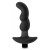 Черный вибромассажер простаты Prostate Massager 03 - 15,2 см. - Blush Novelties - в Батайске купить с доставкой