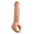 Телесная насадка-удлинитель Thrive 8.75 Inch Realistic Penis Extender Sleeve - 22,2 см. - Blush Novelties - в Батайске купить с доставкой