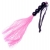 Розовая силиконовая плеть - 35,5 см. - Boys of Toys - купить с доставкой в Батайске