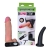 Страпон с 2 насадками и вибрацией UniStrap - 19 и 12 см. - LOVETOY (А-Полимер) - купить с доставкой в Батайске