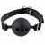 Силиконовый кляп-шар с отверстиями для дыхания Silicone Breathable Ball Gag Small - Pipedream - купить с доставкой в Батайске
