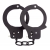 Чёрные наручники из листового металла BONDX METAL CUFFS BLACK - Dream Toys - купить с доставкой в Батайске