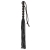 Чёрная мини-плеть из резины Rubber Mini Whip - 22 см. - Blush Novelties - купить с доставкой в Батайске