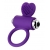 Фиолетовое виброкольцо с ресничками JOS PERY - JOS - в Батайске купить с доставкой