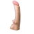 Телесная насадка REAL Standard с усиками на основании - 19 см. - LOVETOY (А-Полимер) - купить с доставкой в Батайске