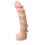 Насадка REAL Standard со спиралевидным узором - 19 см. - LOVETOY (А-Полимер) - купить с доставкой в Батайске