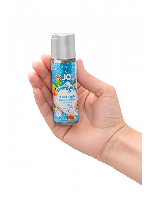Смазка на водной основе Candy Shop Bubblegum с ароматом жвачки - 60 мл. - System JO - купить с доставкой в Батайске