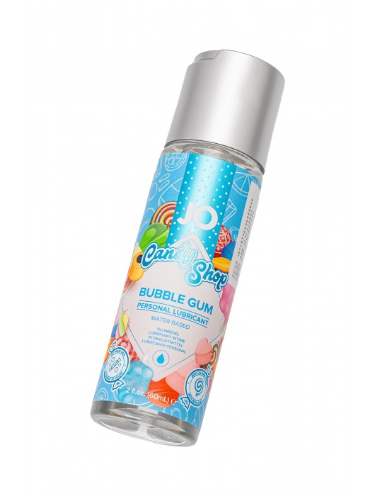Смазка на водной основе Candy Shop Bubblegum с ароматом жвачки - 60 мл. - System JO - купить с доставкой в Батайске