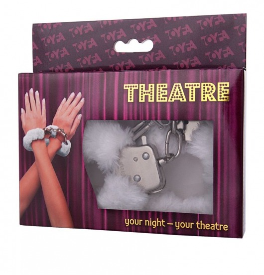 Наручники с белой меховой опушкой - ToyFa - купить с доставкой в Батайске