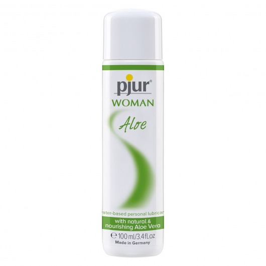 Лубрикант на водной основе pjur WOMAN Aloe - 100 мл. - Pjur - купить с доставкой в Батайске