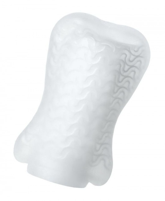 Белый мастурбатор A-Toys Pocket Wavy - A-toys - в Батайске купить с доставкой