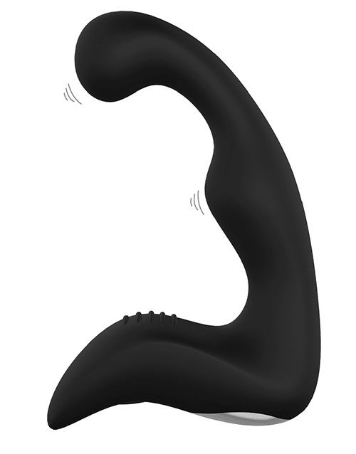 Чёрный перезаряжаемый массажёр простаты BOOTY PLEASER - Dream Toys - в Батайске купить с доставкой