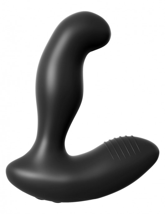 Черный массажер простаты Electro Stim Prostate Vibe с электростимуляцией - 13,3 см. - Pipedream - купить с доставкой в Батайске