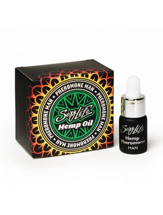 Мужские духи с феромонами Sexy Life HEMPOIL man - 5 мл. -  - Магазин феромонов в Батайске