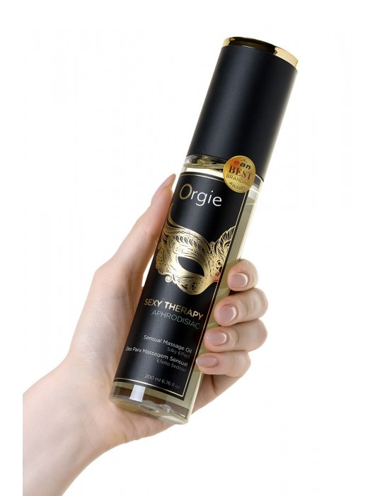 Минеральное массажное масло Orgie Sexy Therapy Afrodisiac - 200 мл. - ORGIE - купить с доставкой в Батайске