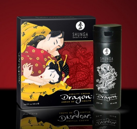 Интимный мужской крем  Дракон - Shunga - купить с доставкой в Батайске