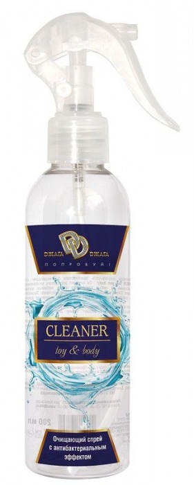 Очищающий спрей CLEANER toy and body - 200 мл. - БиоМед - купить с доставкой в Батайске