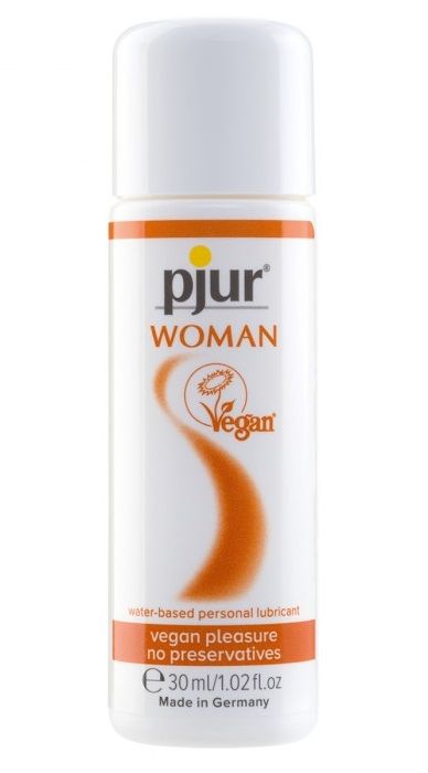 Лубрикант pjur WOMAN Vegan на водной основе - 30 мл. - Pjur - купить с доставкой в Батайске