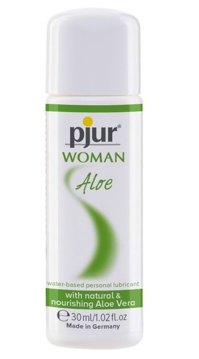 Лубрикант на водной основе pjur WOMAN Aloe - 30 мл. - Pjur - купить с доставкой в Батайске