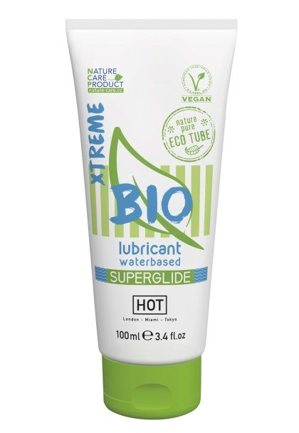 Интимный увлажняющий гель BIO SuperGlide Xtreme - 100 мл. - HOT - купить с доставкой в Батайске
