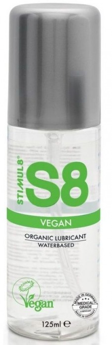 Веганский лубрикант на водной основе S8 Vegan Lube - 125 мл. - Stimul8 - купить с доставкой в Батайске