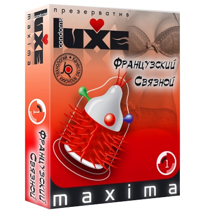 Презерватив LUXE Maxima  Французский связной  - 1 шт. - Luxe - купить с доставкой в Батайске