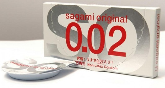 Ультратонкие презервативы Sagami Original - 2 шт. - Sagami - купить с доставкой в Батайске