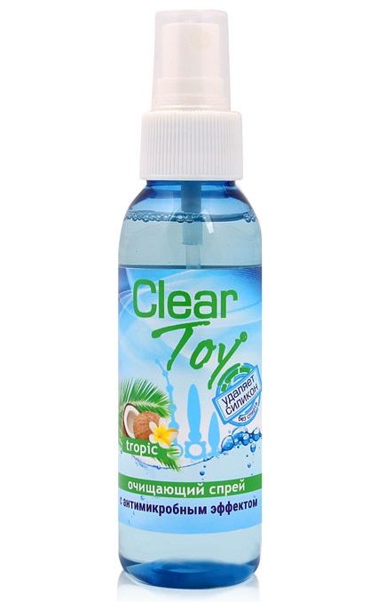 Очищающий спрей для игрушек CLEAR TOY Tropic - 100 мл. - Биоритм - купить с доставкой в Батайске