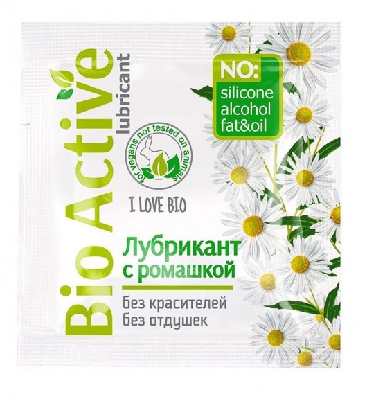 Пробник лубриканта на водной основе Bio Active - 3 гр. - Биоритм - купить с доставкой в Батайске