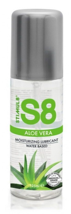 Лубрикант на водной основе S8 Aloe Vera Lube - 125 мл. - Stimul8 - купить с доставкой в Батайске