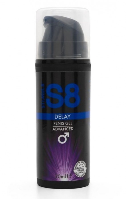 Пролонгирующий гель для мужчин S8 Delay Gel - 30 мл. - Stimul8 - купить с доставкой в Батайске