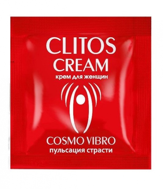 Пробник возбуждающего крема для женщин Clitos Cream - 1,5 гр. - Биоритм - купить с доставкой в Батайске