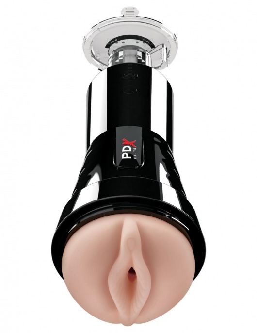 Телесный вибромастурбатор-вагина Cock Compressor Vibrating Stroker - Pipedream - в Батайске купить с доставкой