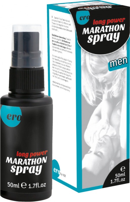 Пролонгирующий спрей для мужчин Long Power Marathon Spray - 50 мл. - Ero - купить с доставкой в Батайске