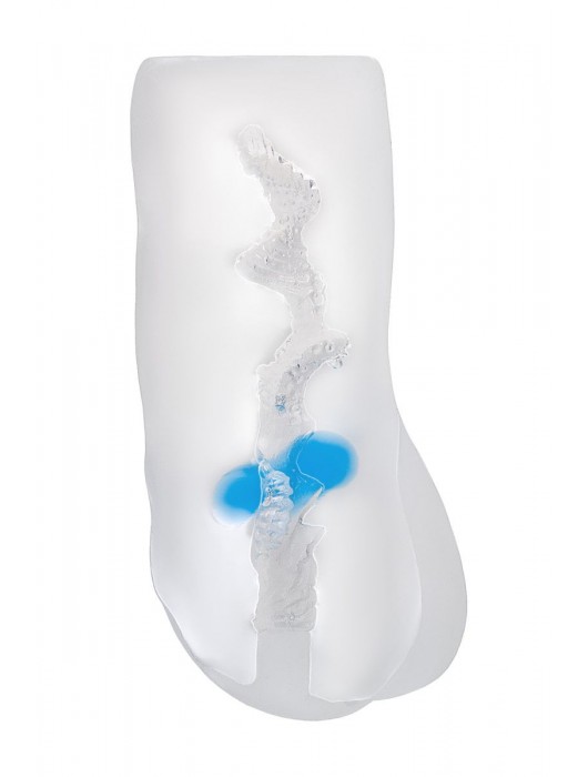 Прозрачный реалистичный мастурбатор Juicy Pussy Hot Crystal - ToyFa - в Батайске купить с доставкой